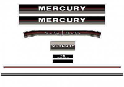 Mercury 'Classic Fifty' Decal Set lo-res sample.
