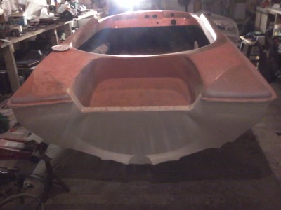 To get the curves rounded,some more filling and another coat of paint