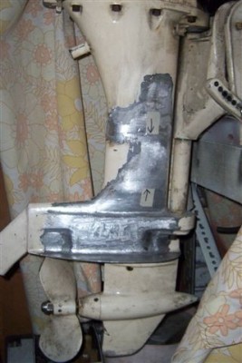 Mk40 Paint stripped on leg.JPG